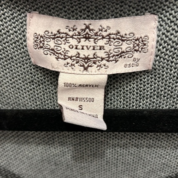 OLIVER by Escio Open Front Knit Cardigan - Picture 2 of 5